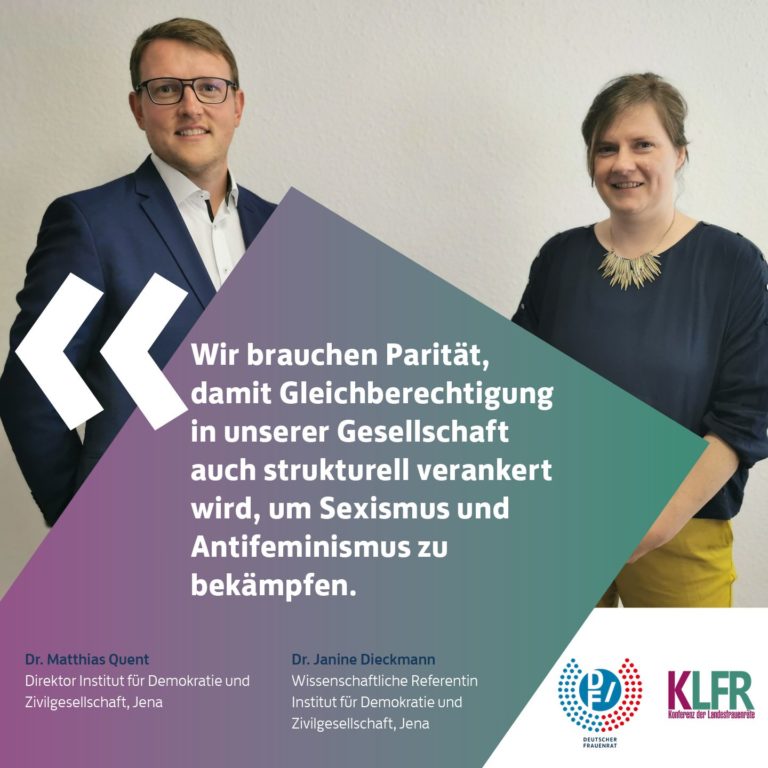 #WirBrauchenParität